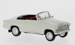 Škoda Felicia, bílá, 1959 H0 Brekina 27434